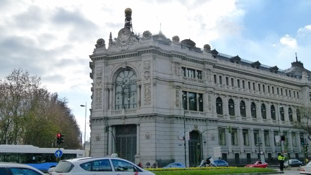 Fachada del Banco de España