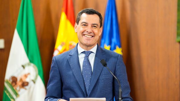 El presidente de la Junta, Juanma Moreno