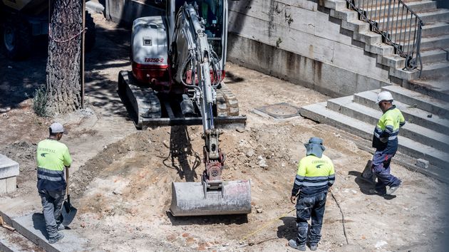 Trabajadores de la construcción