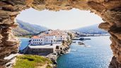 Isla de las Cícladas en Grecia
