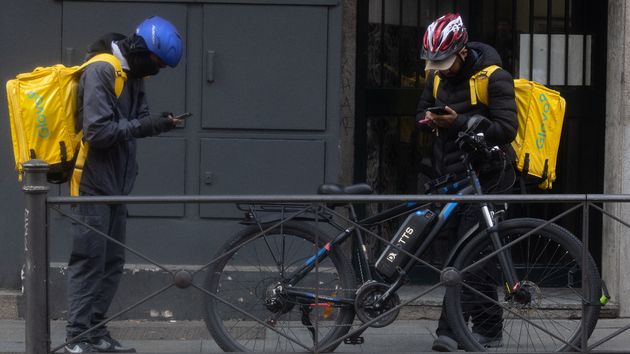 Trabajadores de Glovo