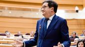 Óscar López en el Congreso de los Diputados