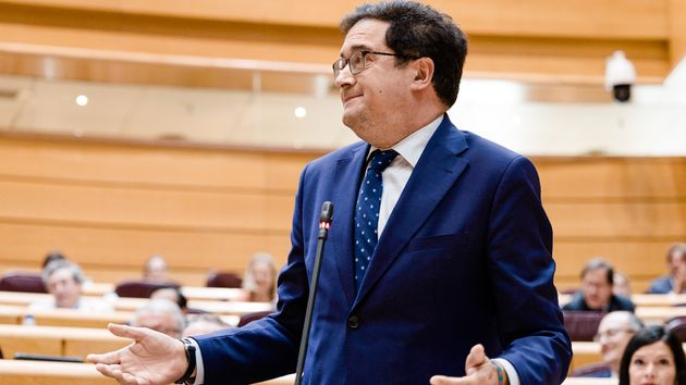 Óscar López en el Congreso de los Diputados