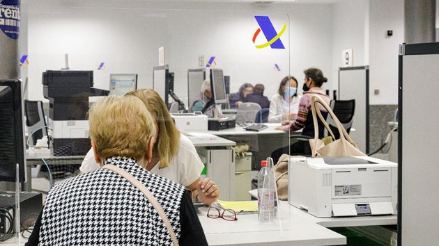 Una oficina de la Agencia Tributaria