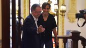 Mónica García y Juan Vivas