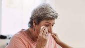 Una mujer triste
