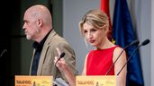 Unai Sordo y Yolanda Díaz