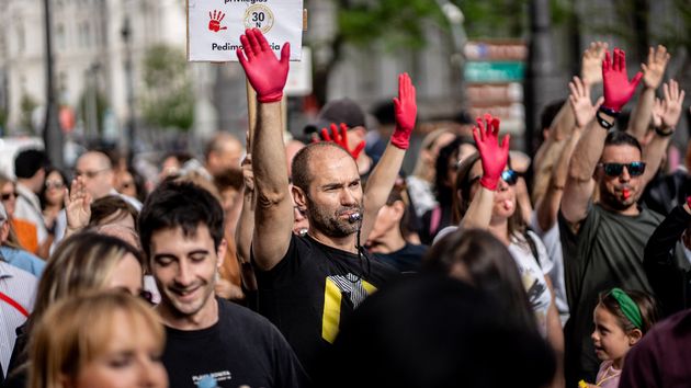 Trabajadores autónomos se manifiestan en Madrid