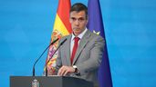 Presidente del Gobierno, Pedro Sánchez, serio