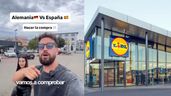 Una imagen del video junto a un supermercado Lidl