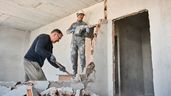 Trabajadores en una reforma 