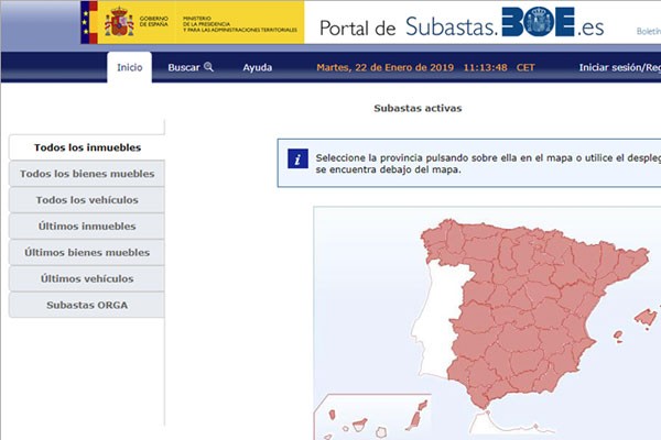 embargos BOE
