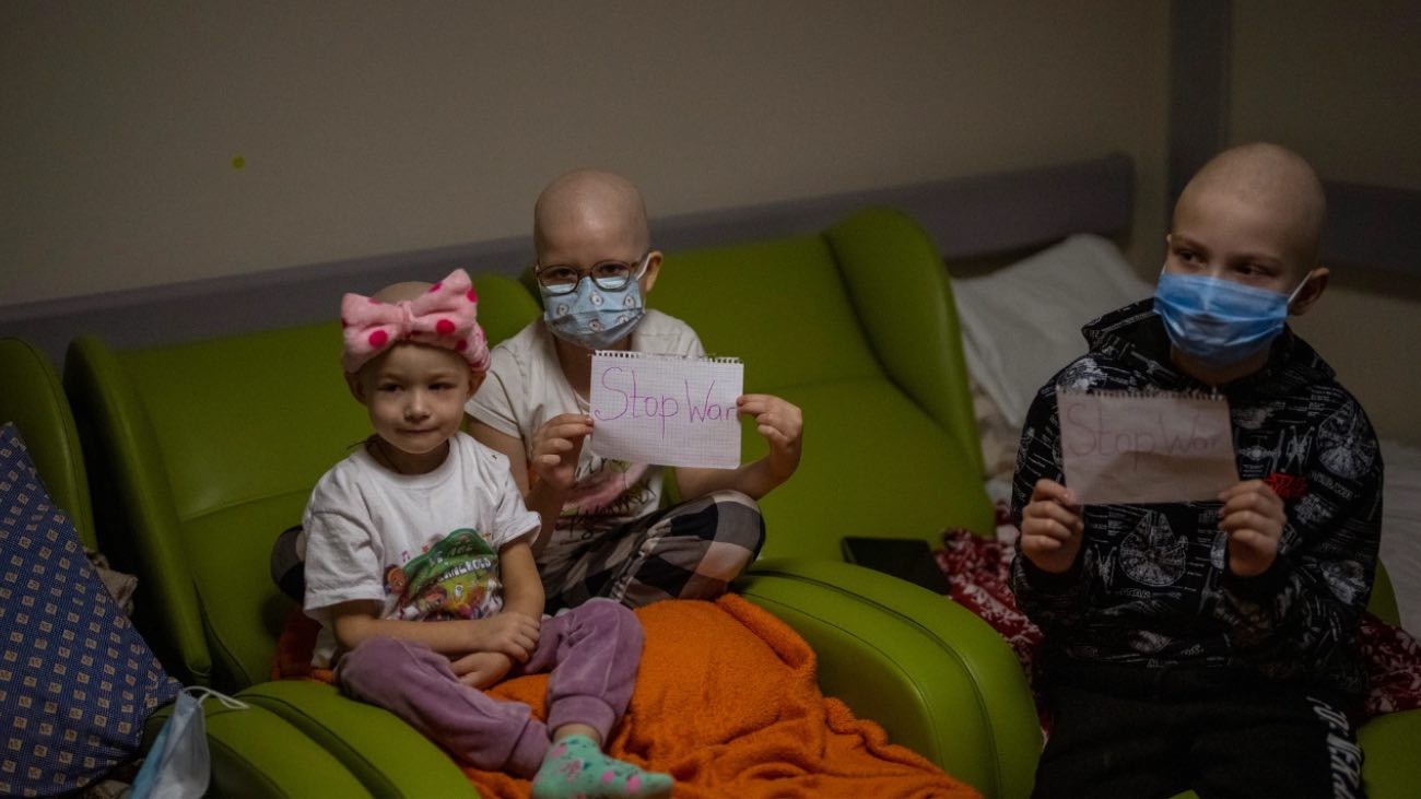 España acogerá a 30 familias ucranianas con niños enfermos de cáncer