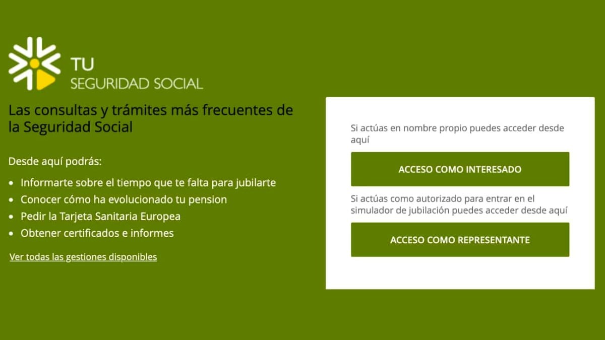 Cómo usar el portal “Tu Seguridad Social” para simular la jubilación o descargar certificados