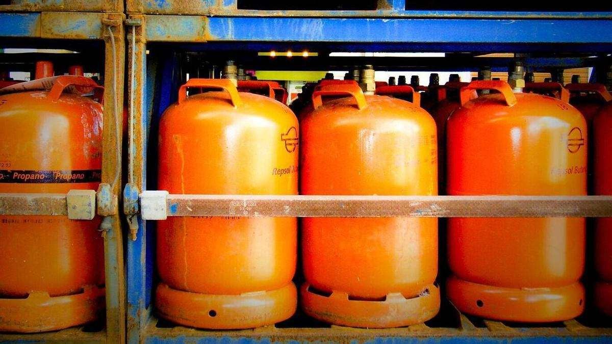 No hay rebaja del IVA en las bombonas de butano