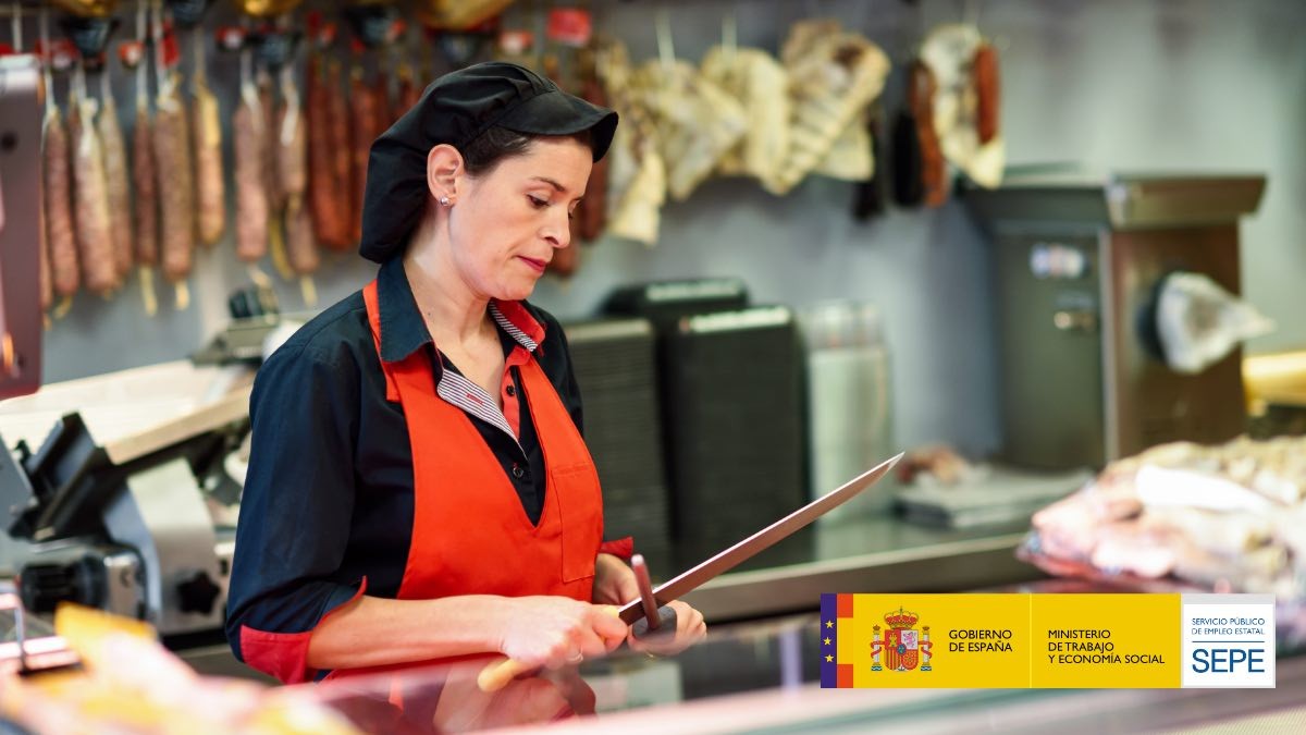 mujer trabajando SEPE