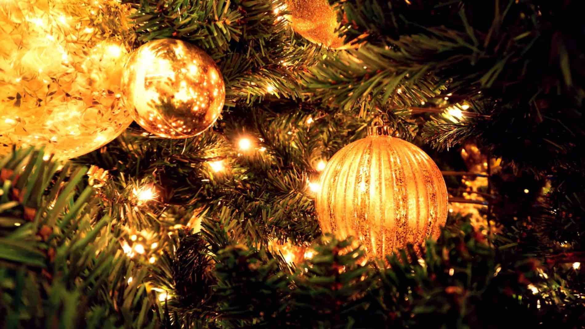 luces árbol navidad
