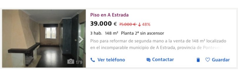 Piso de Idealista en A Estrada, Pontevedra
