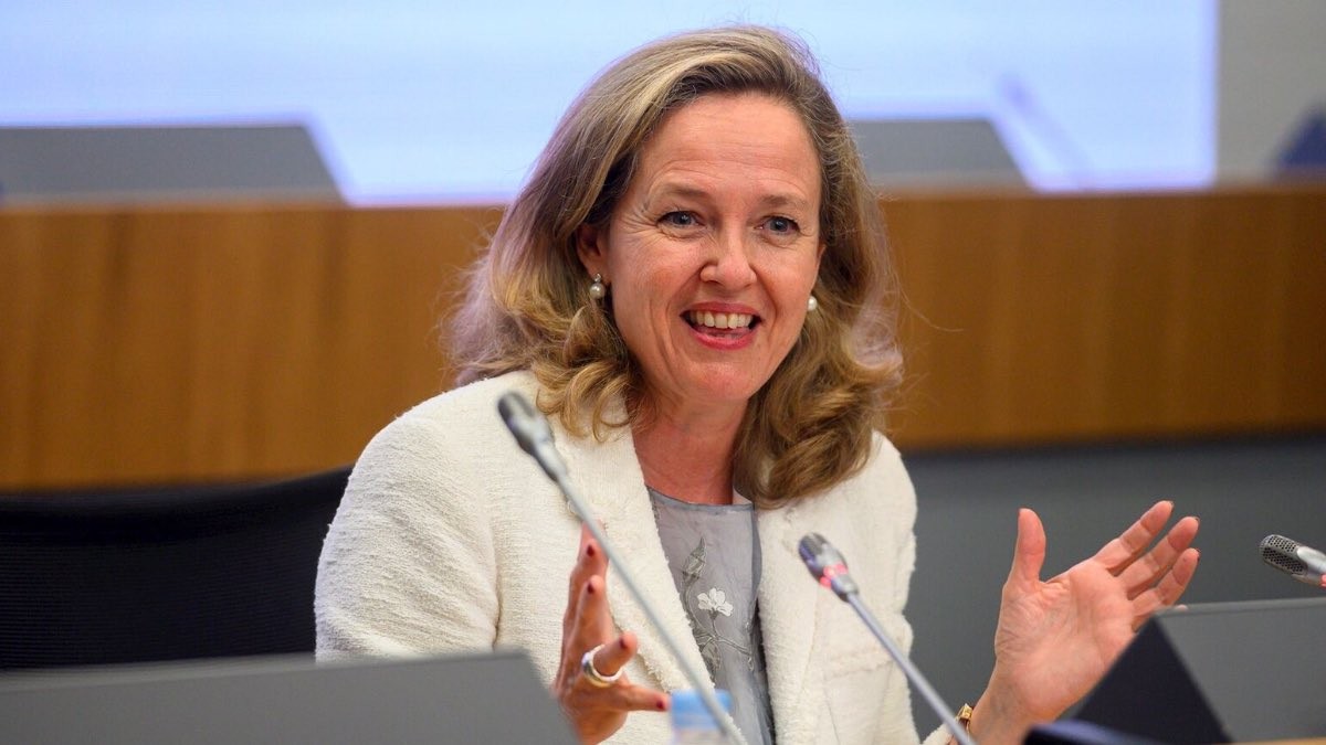 La ministra de Economía, Nadia Calviño