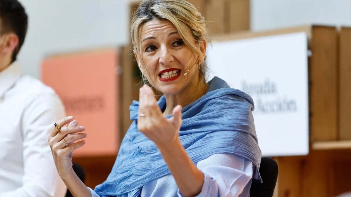 La ministra de Trabajo, Yolanda Díaz