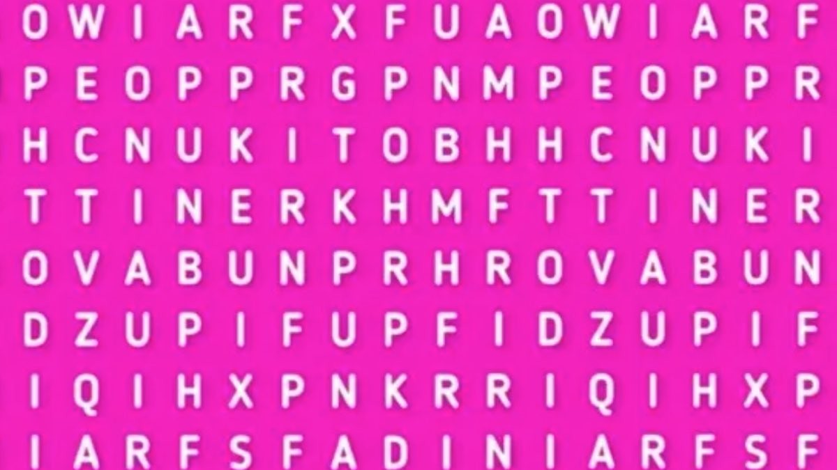 Reto visual: solo el 5% encuentra la palabra CORAZÓN en menos de 10 segundos ¿te animas?