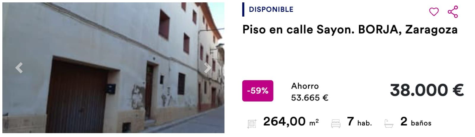 Piso en venta en Zaragoza