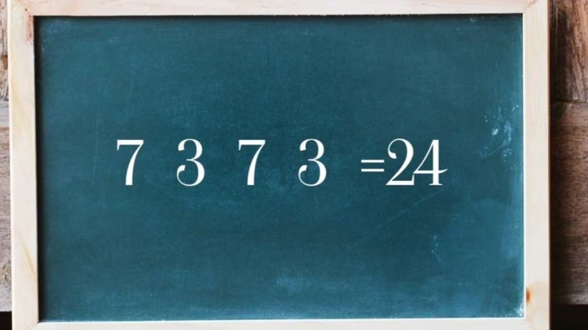 Acertijo visual solo para inteligentes ¿Cuáles son los signos que faltan para que el resultado sea correcto? Acertijo visual solo para inteligentes ¿Cuáles son los signos que faltan para que el resultado sea correcto?