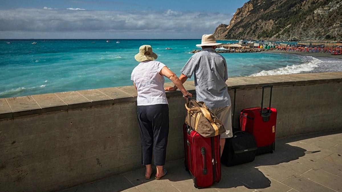 pensionistas en un viaje del Imserso