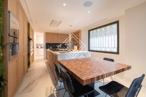 cocina del atico lujo