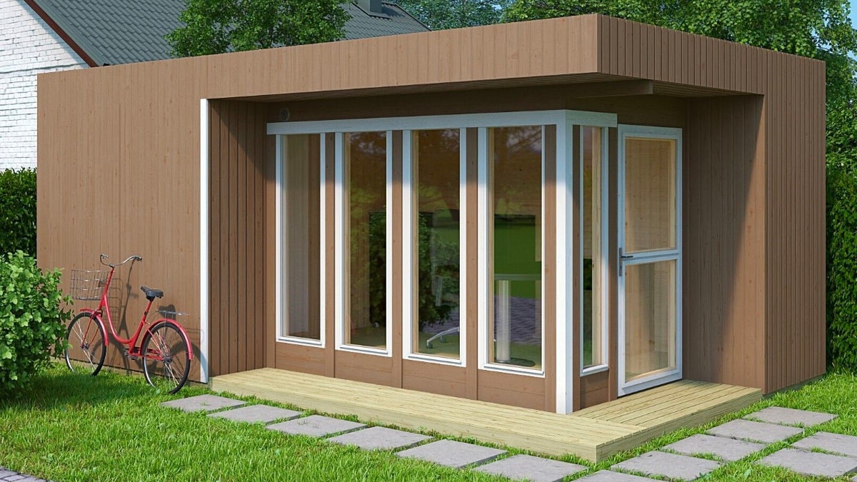 Casa prefabricada de Amazon: Allwood Arlanda