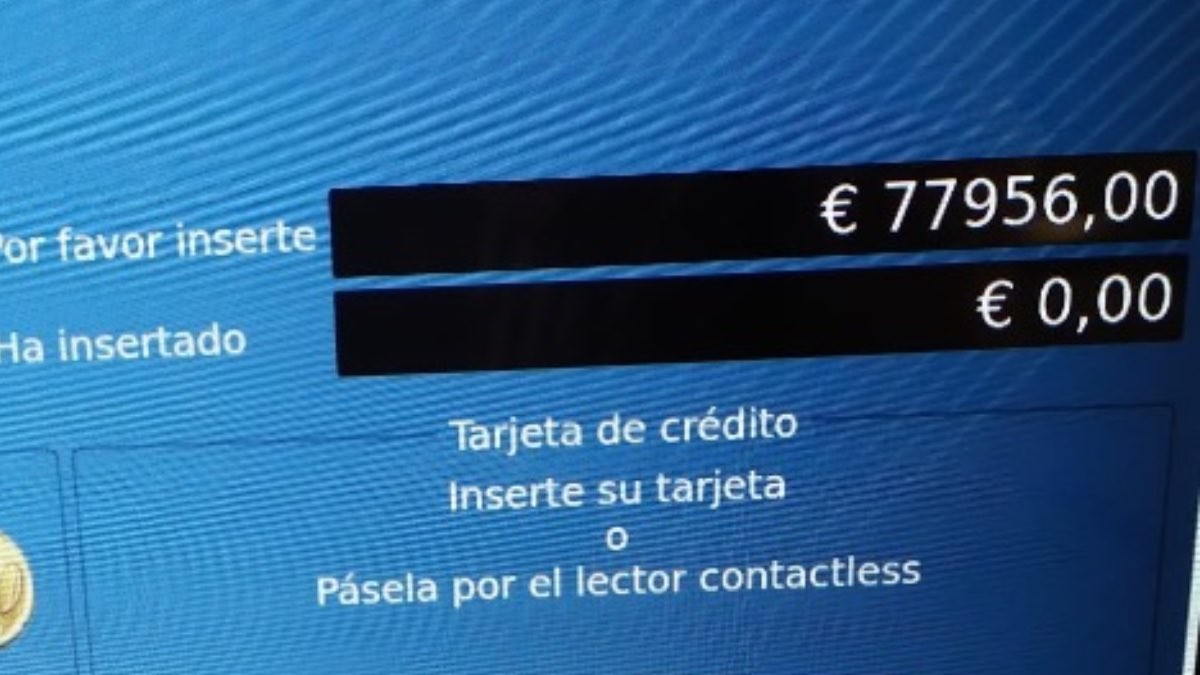 Le cobran 78.000 euros por solo una hora de parking en España parquímetro que marca 77956 euros