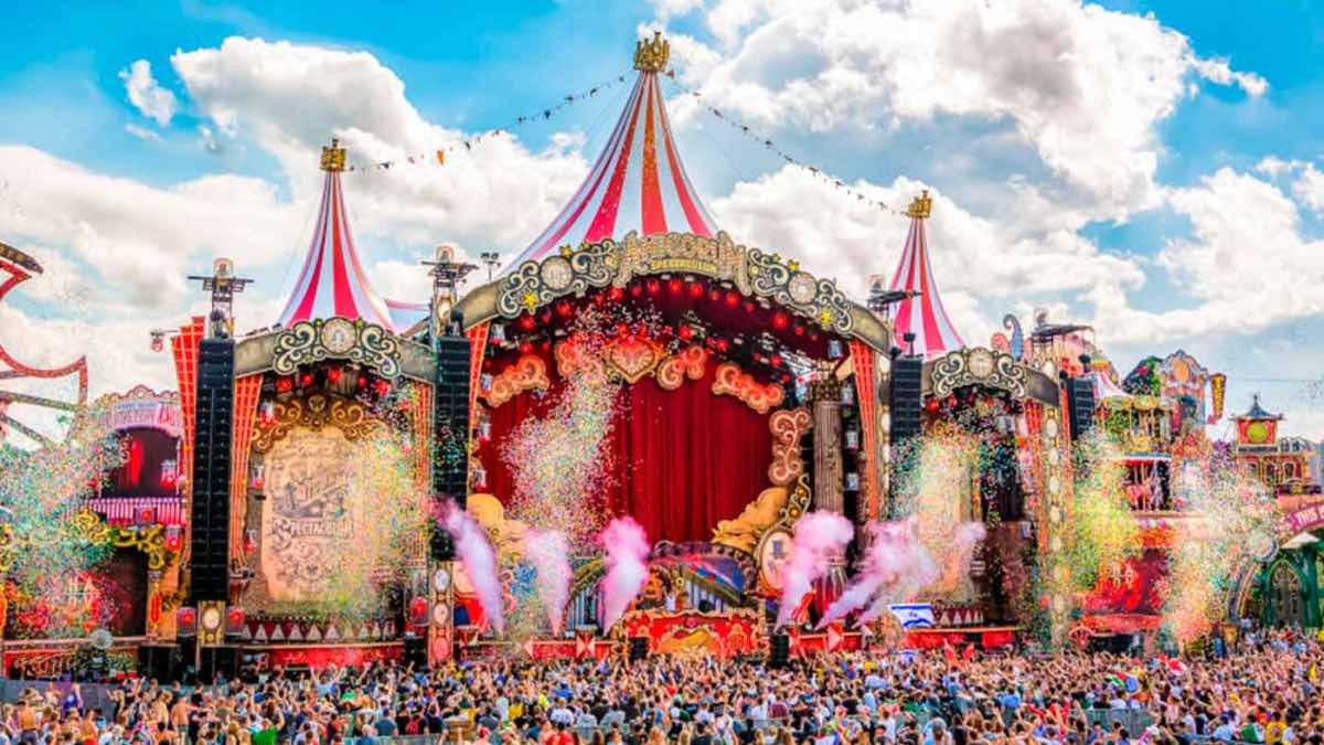 Festival de música electrónica para gente jóven