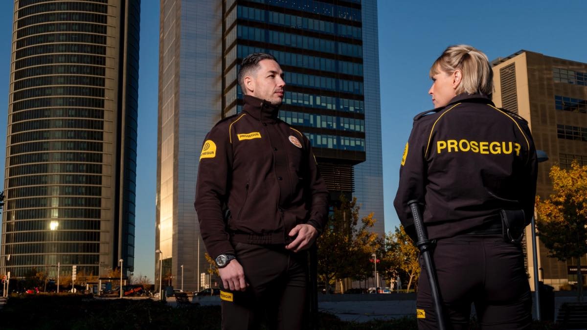 Dos vigilantes de seguridad de Prosegur