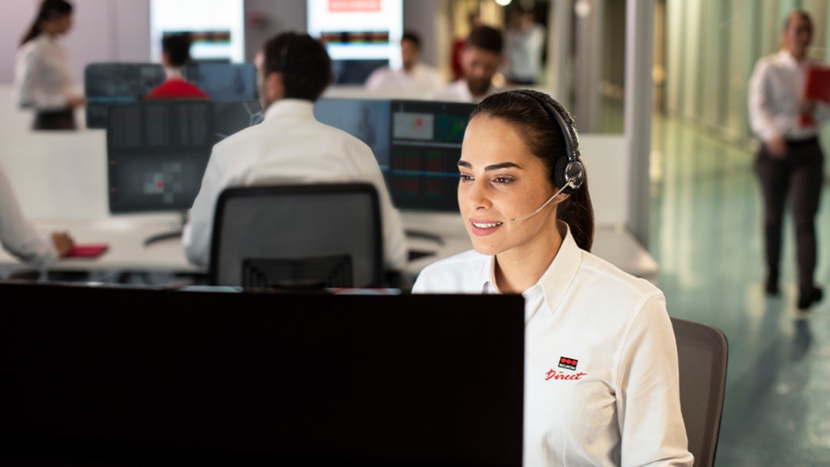 Una trabajadora de Securitas Direct