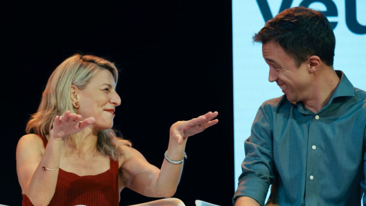 Yolanda Díaz e Iñigo Errejón