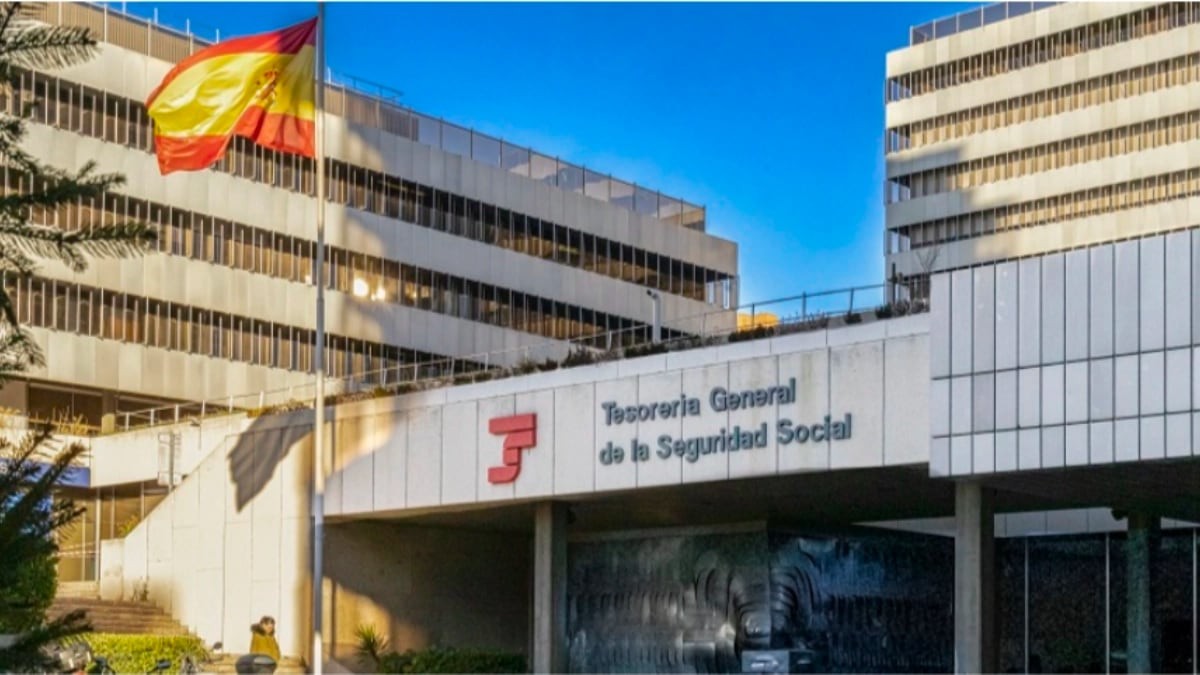 Fachada del Instituto Nacional de la Seguridad Social. Fachada del Instituto Nacional de la Seguridad Social