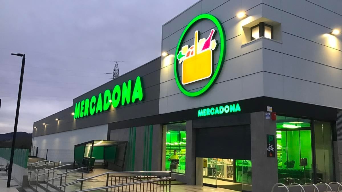 un supermercado Mercadona