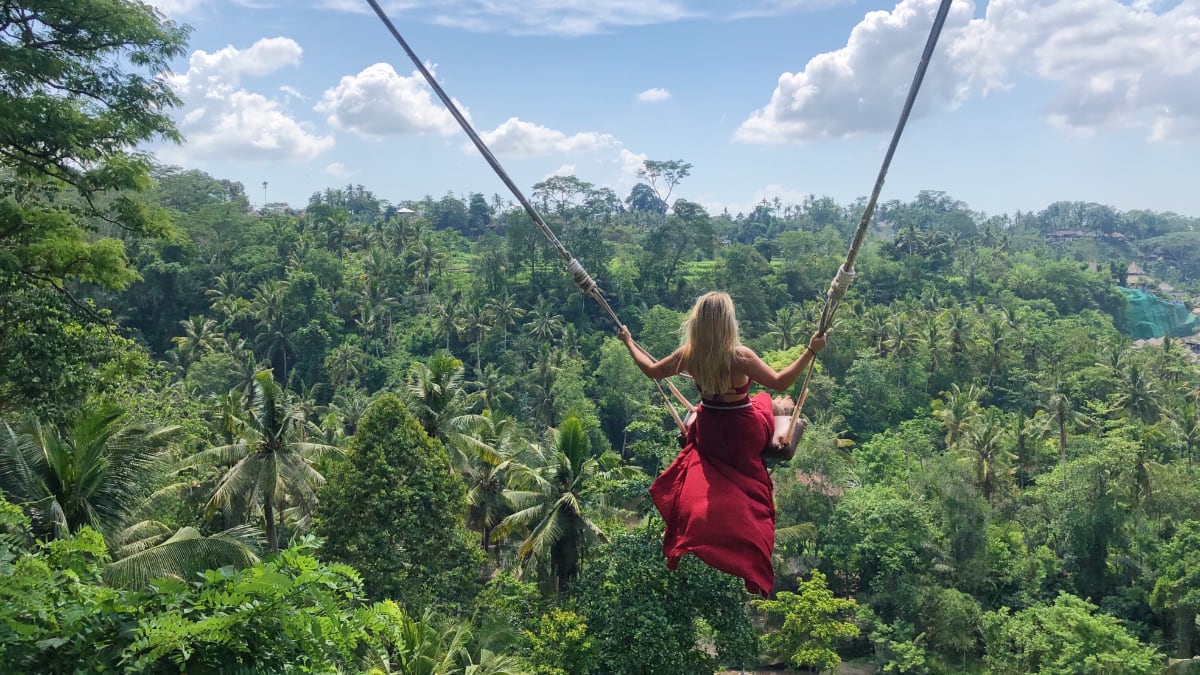Columpio en Bali