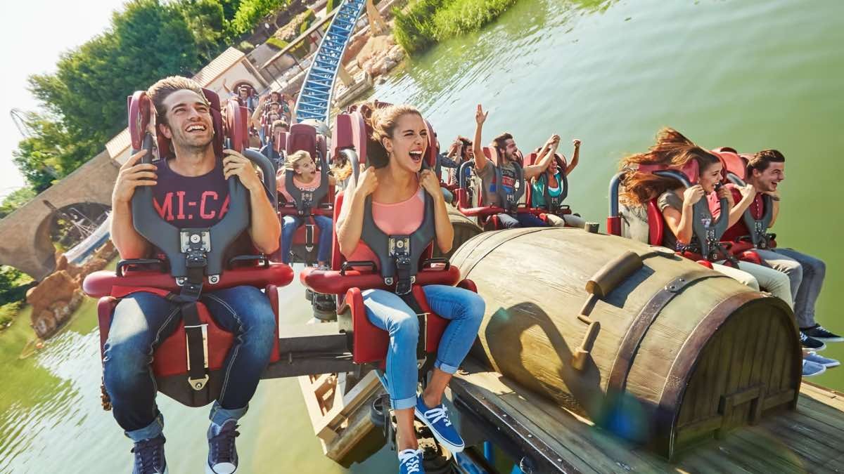 Probador de montañas rusas