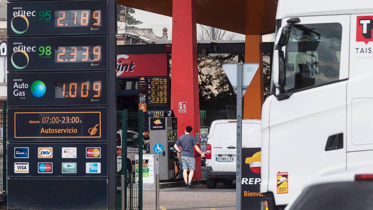 gasolinera en España
