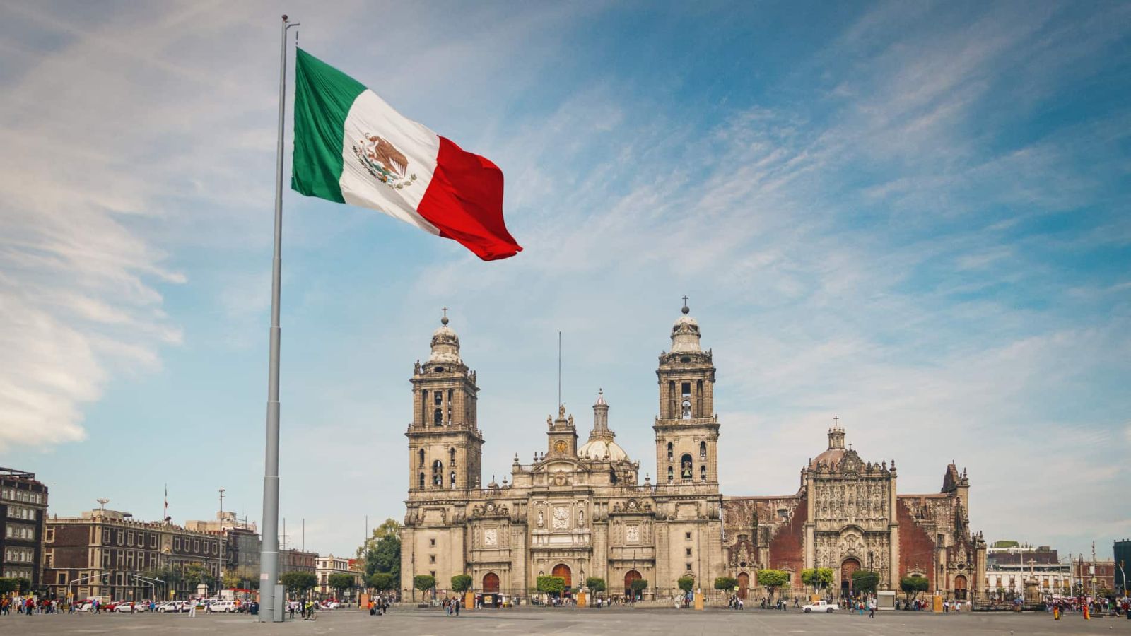 Plaza del Zócalo y Catedral de la Ciudad de México - Ciudad de México