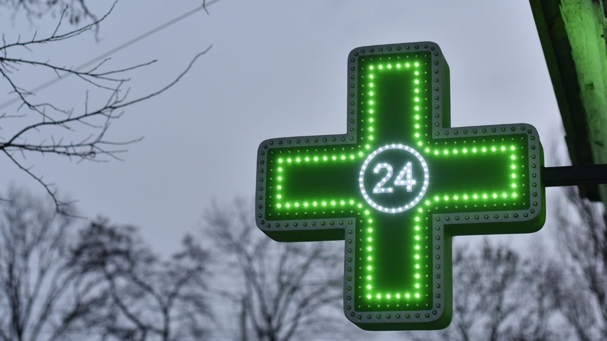 fachada de la farmacia