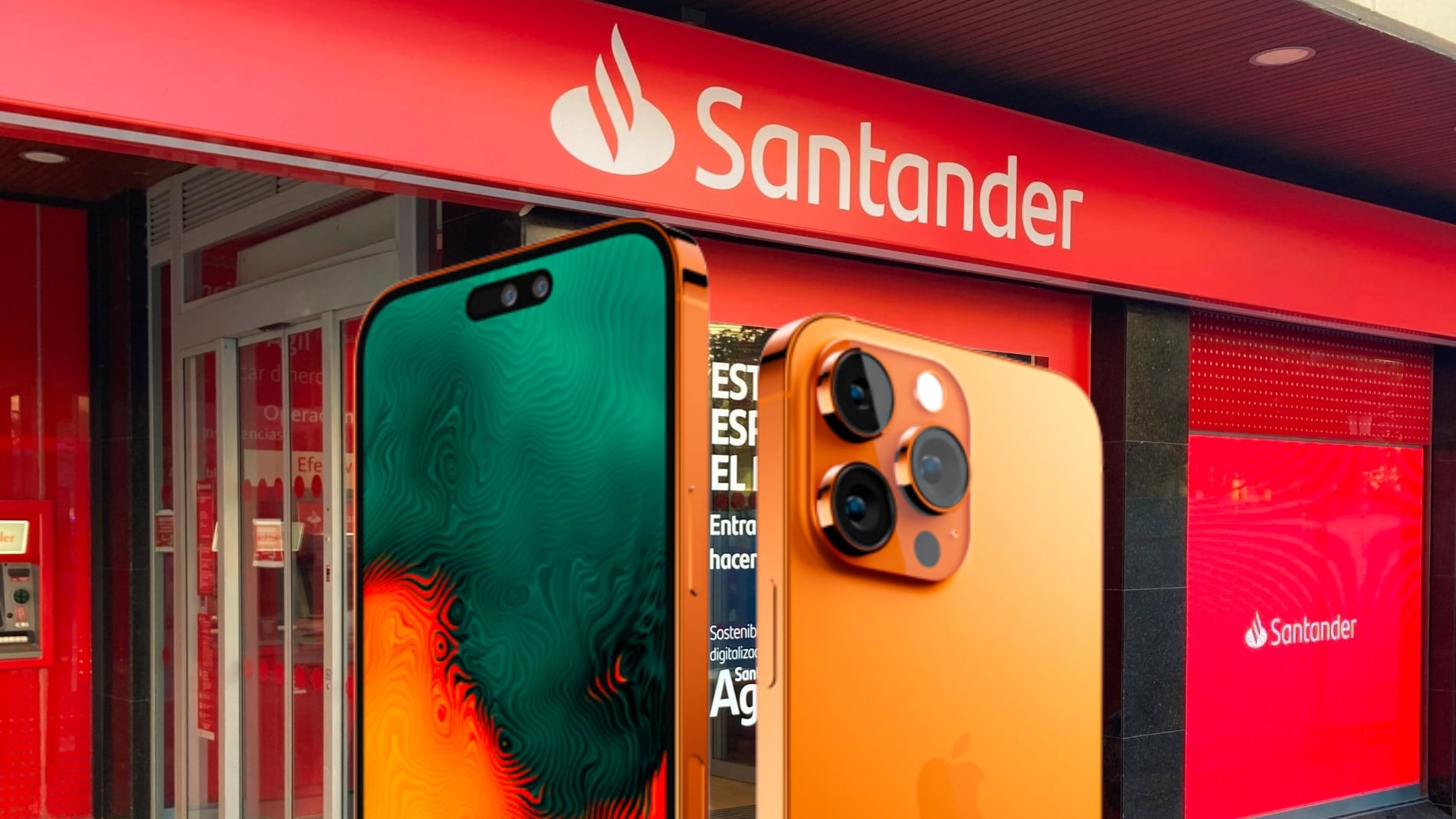 Banco Santander ofrece el nuevo el iPhone 15 a sus clientes al mejor precio