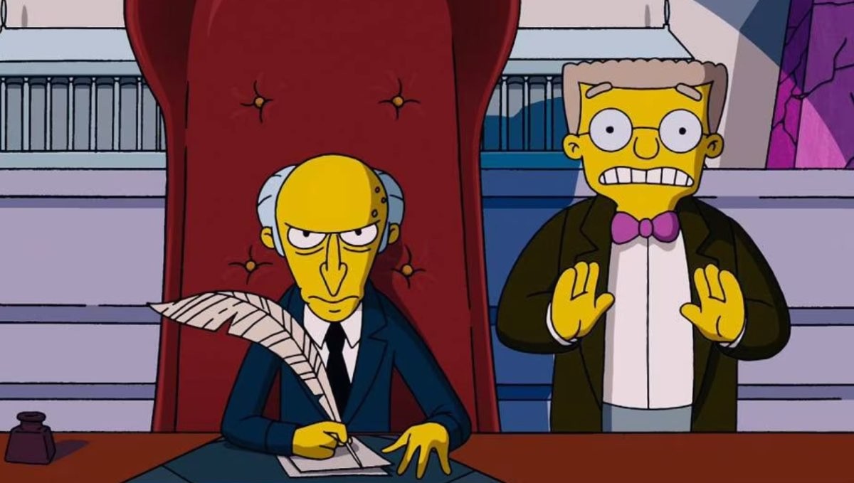 Sr. Burns y Smithers