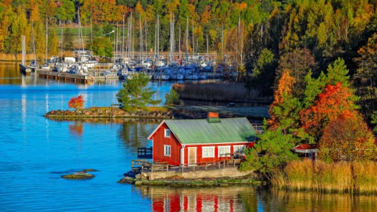 cabaña de verano en Finlandia