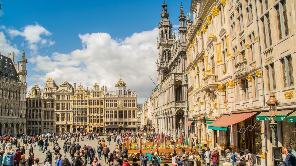 Uno de los puntos más turísticos de Bélgica.