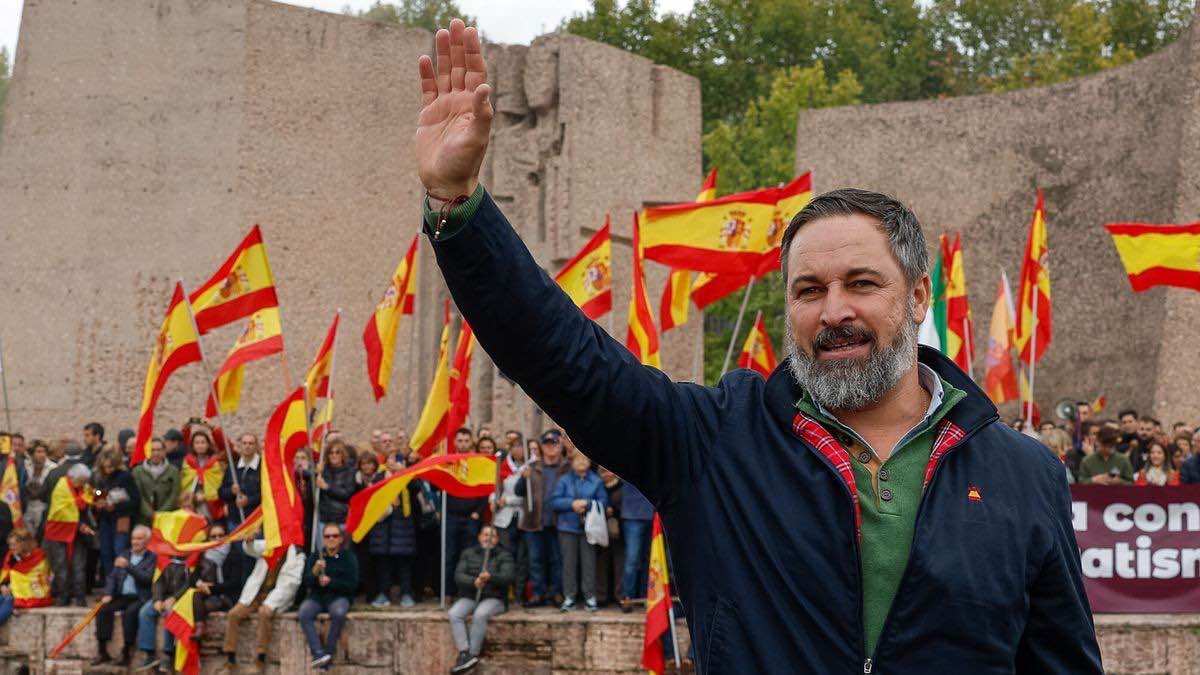 Límites legales de la huelga general convocada por Vox Santiago Abascal, líder de Vox
