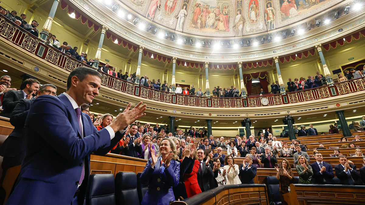 Pedro Sánchez investido presidente del Gobierno