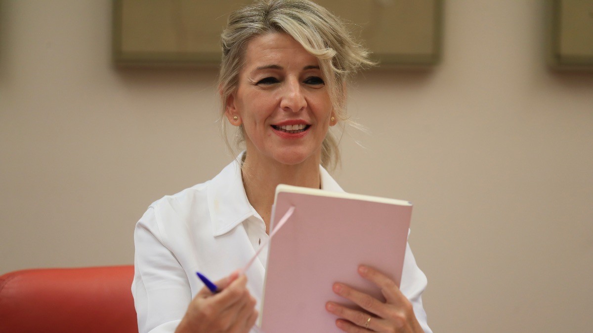 Yolanda Díaz, ministra de Trabajo