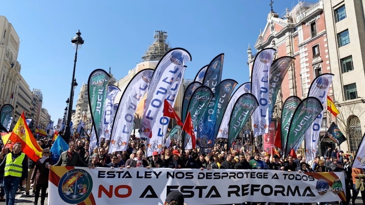 manifestación convocadas por Jupol